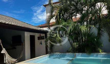 Casa com 4 dormitórios à venda, 159 m² por R$ 750.000,00 - Guriri - Cabo Frio/RJ