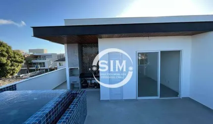 Cobertura com 3 dormitórios à venda, 132 m² por R$ 690.000,00 - Palmeiras - Cabo Frio/RJ