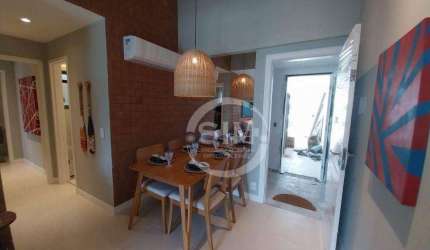 Apartamento com 2 dormitórios à venda, 73 m² por R$ 680.000 - Vila Nova - Cabo Frio/RJ