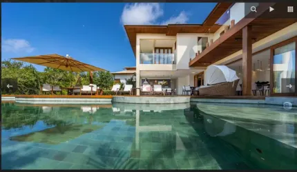 Casa para locação de temporada em Praia do Forte com cinco quartos