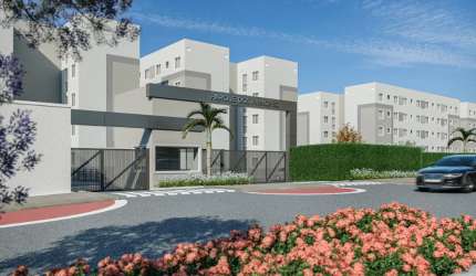 Apartamento á venda com dois quartos em Mussurunga