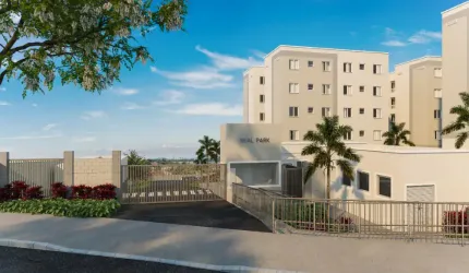 Apartamento á venda com dois quartos em Jardim das Margaridas