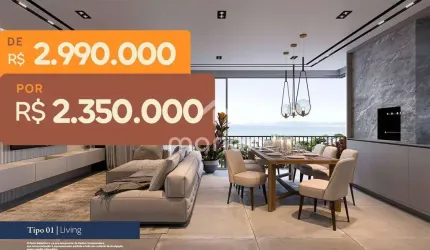 Apartamento com 3 quartos, Perequê - Porto Belo