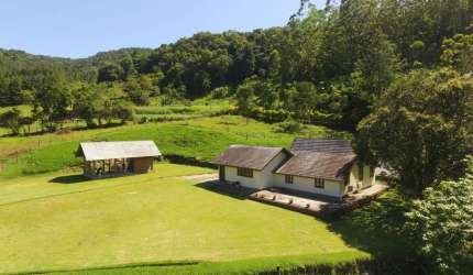 Chácara / sítio com 2 quartos à venda no Ribeirão Souto, Pomerode , 157000 m2 por R$ 2.100.000