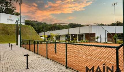 Terreno em condomínio fechado à venda no Ponta Aguda, Blumenau , 489 m2 por R$ 450.000