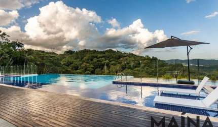 Terreno em condomínio fechado à venda no Ponta Aguda, Blumenau , 367 m2 por R$ 400.000