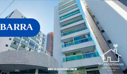 AMPLO QUARTO E SALA NA BARRA | 43m² | Vaga Fixa