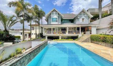 Casa com 4 suítes à venda, 632 m² por R$ 2.790.000 - Jardim São Paulo II - Cotia/SP