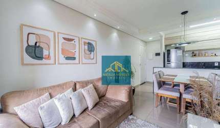 Apartamento com varanda, 3 quartos à venda, 60 m² por R$ 259.900 - Morro Grande - Cotia/SP