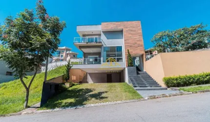 Casa com 4 suítes para alugar, 380 m² por R$ 9.000/mês - Jardim Caiapia - Cotia/SP