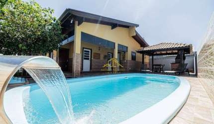 Casa Térrea com piscina, sendo 3 quartos sendo 1 Suíte com Closet à Venda - R$ 1.350.000,00– Central Park Residence, Vargem Grande Paulista/SP