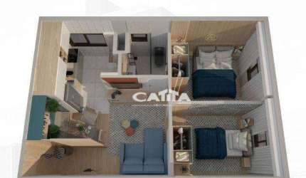 Apartamento com 2 quartos à venda, 35 m² por R$ 219.900 - Itaquera - São Paulo/SP