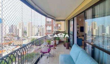 Apartamento com 4 dormitórios à venda, 195 m² por R$ 2.400.000,00 - Tatuapé - São Paulo/SP