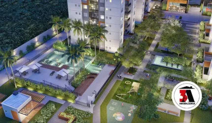 ATMOS LIVING  APTO. 2/4 C/  60M2(SACADA C/ CHURRASQUEIRA)