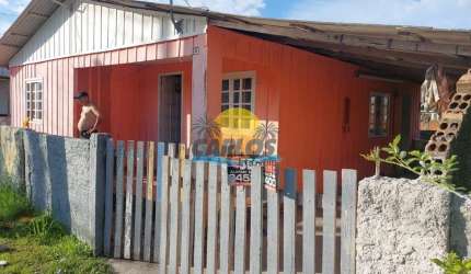 Casa com 2 quartos à venda na Palmeira, 10, Balneário Inajá, Matinhos por R$ 120.000