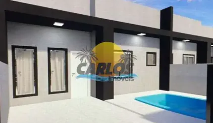 Casa com 3 quartos à venda na Max Roesner, 100, Balneário Caravelas, Matinhos por R$ 460.000