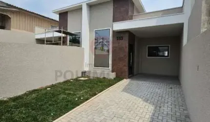Casa para Venda em Araucária, Fazenda Velha, 3 dormitórios, 1 suíte, 2 banheiros, 1 vaga