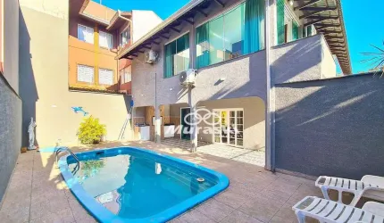 Sobrado com 7 dormitórios - venda por R$ 1.200.000,00 ou aluguel por R$ 1.500,00/dia - Brejatuba - Guaratuba/PR