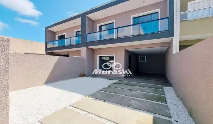 Sobrado com 3 dormitórios à venda, 132 m² por R$ 649.000,00 - Balneario Eliana - Guaratuba/PR