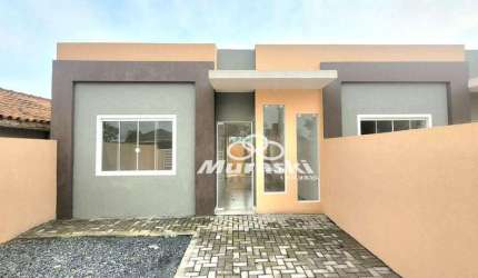 Casa com 2 dormitórios à venda, 56 m² por R$ 259.000,00 - Coroados - Guaratuba/PR