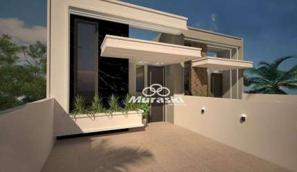 Casa com 3 dormitórios à venda, 131 m² por R$ 880.000 - Brejatuba - Guaratuba/PR