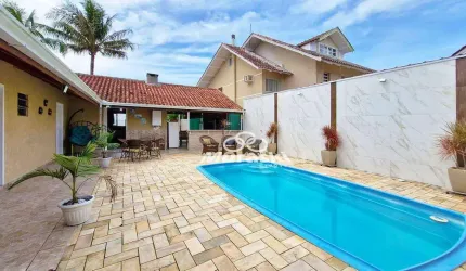 Casa com 3 dormitórios para alugar por diária - Estoril - Guaratuba/PR