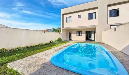 Sobrado com 3 dormitórios à venda, 122 m² por R$ 850.000,00 - Coroados - Guaratuba/PR