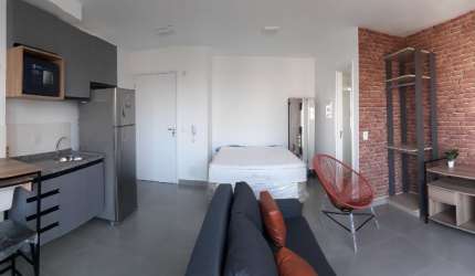 Studio Mobiliado 32 m² a 200m da estação do metrô Ana Rosa - Vila Mariana