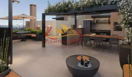 Apartamento à venda em Curitiba, Cajuru, 2 quartos com suíte , 59,59m²