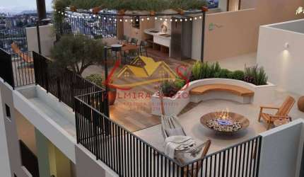 Apartamento à venda em Curitiba, Cajuru, com 2 quartos, 59,59m²