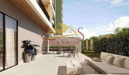 Apartamento à venda em Curitiba, Cajuru, com 2 quartos com suíte, 59,59m²