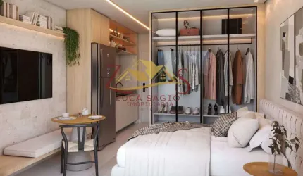 Apartamento à venda em Curitiba, Cajuru, com 2 quartos com suíte, 50,47m²