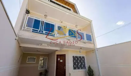 Sobrado triplex à venda em São José dos Pinhais, Costeira, com 3 quartos, 169m²