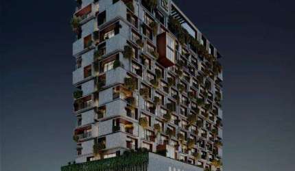 Flat com 1 quarto à venda na Rua João Câncio, 251, Manaíra, João Pessoa, 35 m2 por R$ 728.397