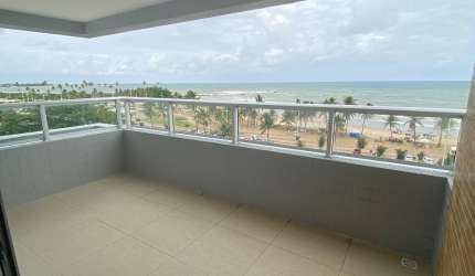 2 Quartos, frente mar, nascente, 2 vagas de garagem