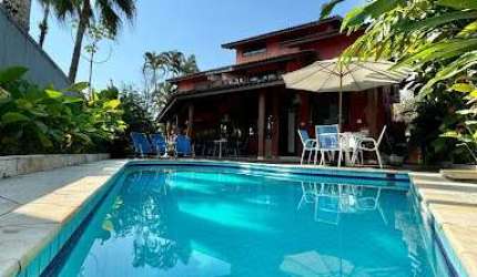 Casa com 4 dormitórios para alugar, 400 m² por R$ 6.000,00/dia - Baleia - São Sebastião/SP