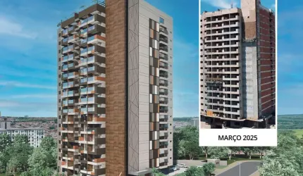 Apartamento para Venda em Ribeirão Preto, Santa Luzia, 1 dormitório, 1 banheiro, 1 vaga