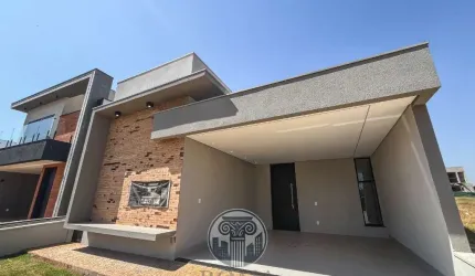 Casa de alto padrão no condomínio Vivendas da Mata em Ribeirão Preto-SP: 3 quartos, 3 suítes, 2 salas, 5 banheiros, 4 vagas.