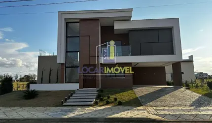 Casa de alto padrão com 2 pavimentos, área gourmet com churrasqueira, em condomínio fechado, no Har