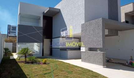 Casa Alto Padrão de 02 Pavimentos com 3 suítes podendo ser reversível para 4/4 + hidromassagem no B