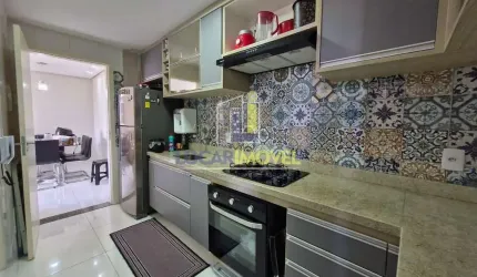 Apartamento de 2 quartos sendo 1 suíte em condomínio fechado com lazer completo à venda, Boa Vista,