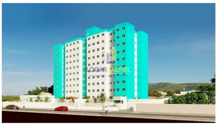 Apartamento 9º andar de 2 quartos 1 suíte, com elevadores em condomínio com  lazer completo, Alto M