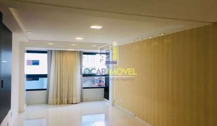 Apto de 3 quartos com suite e 2 semi suítes, dependência completa, 3 VAGAS COBERTAS , lazer complet