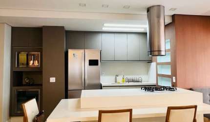 Lindo apartamento para locação mobiliado 3 dormitórios 3 vagas Alphaville