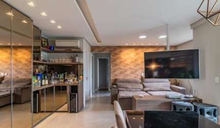Lindo apartamento mobiliado 2 dormitórios 2 vagas Alphaville