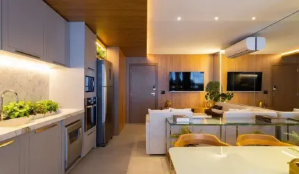 Apartamento no Azure Compact Life com 81 m², 2 Suítes , Setor Marista, Goiâni