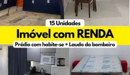 **Prédio à Venda com Aptos Studios  80% já Locados no Coração de Campinas**