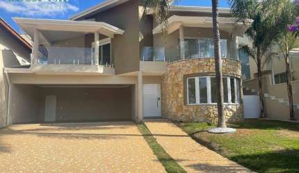 Casa com 4 dormitórios, 363 m² - venda por R$ 3.600.000,00 ou aluguel por R$ 21.800,00/mês - Condomínio Reserva Colonial - Valinhos/SP