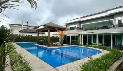 Sobrado para venda e locação, 4 suítes, 7 banheiros, 6 vagas, 680m² -Residencial Morada dos Lagos,