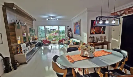 Apartamento com 3 quartos à venda na Rua Francisco Juglair, Mossunguê, Curitiba, 123 m2 por R$ 1.200.000